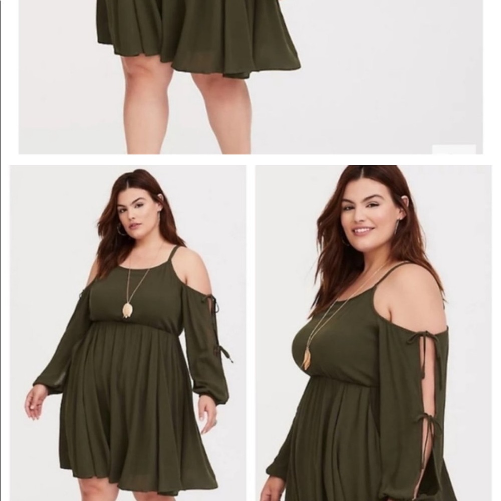 cute torrid dress for fall!  never been worn just has been sitting in my closet.